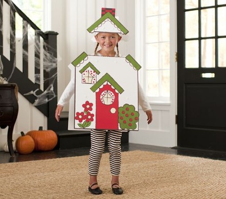 child with costume