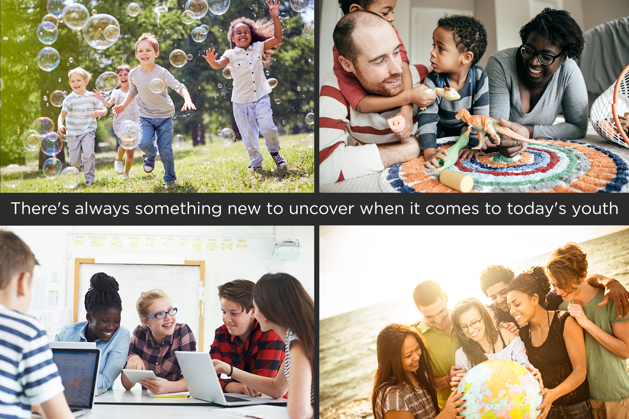 Youth + Family Image Collage