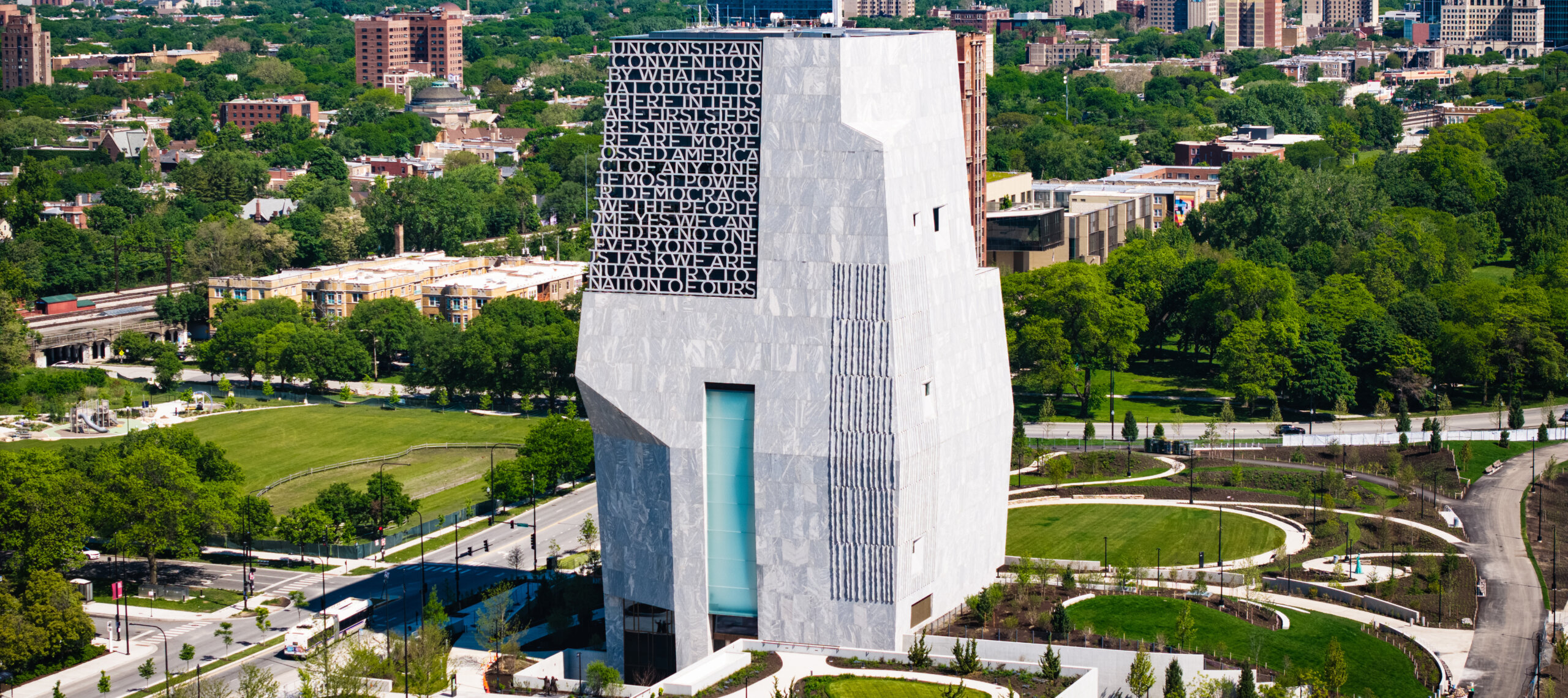 The Obama Presidential Center on Chicago’s South Side